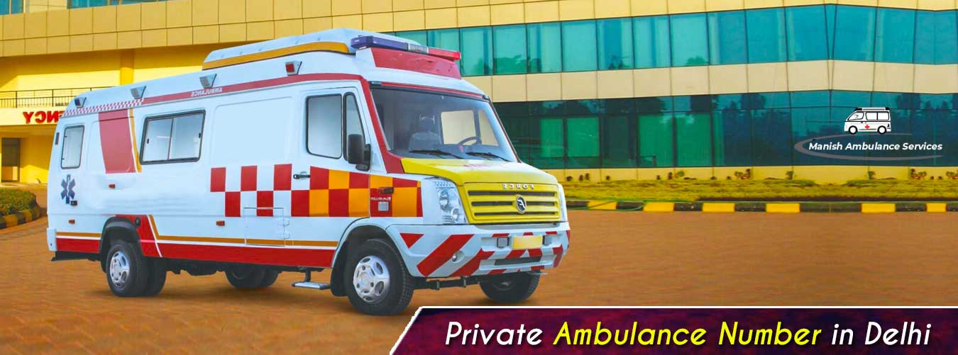 Ambulance number in Delhi